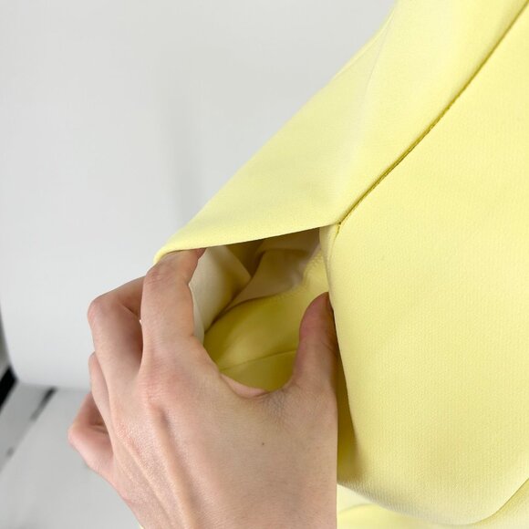 NWT A.L.C. Elsie Strapless Mini Dress in Yellow - Picture 7 of 12